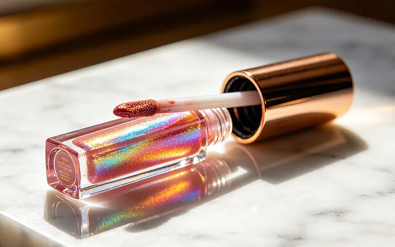 Characteristics of Optical Color-Shifting Pigments for Lip Gloss and Highlighter.
